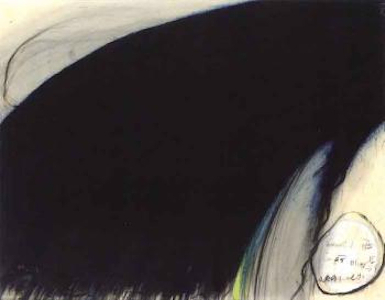 Black street by Arnulf Rainer