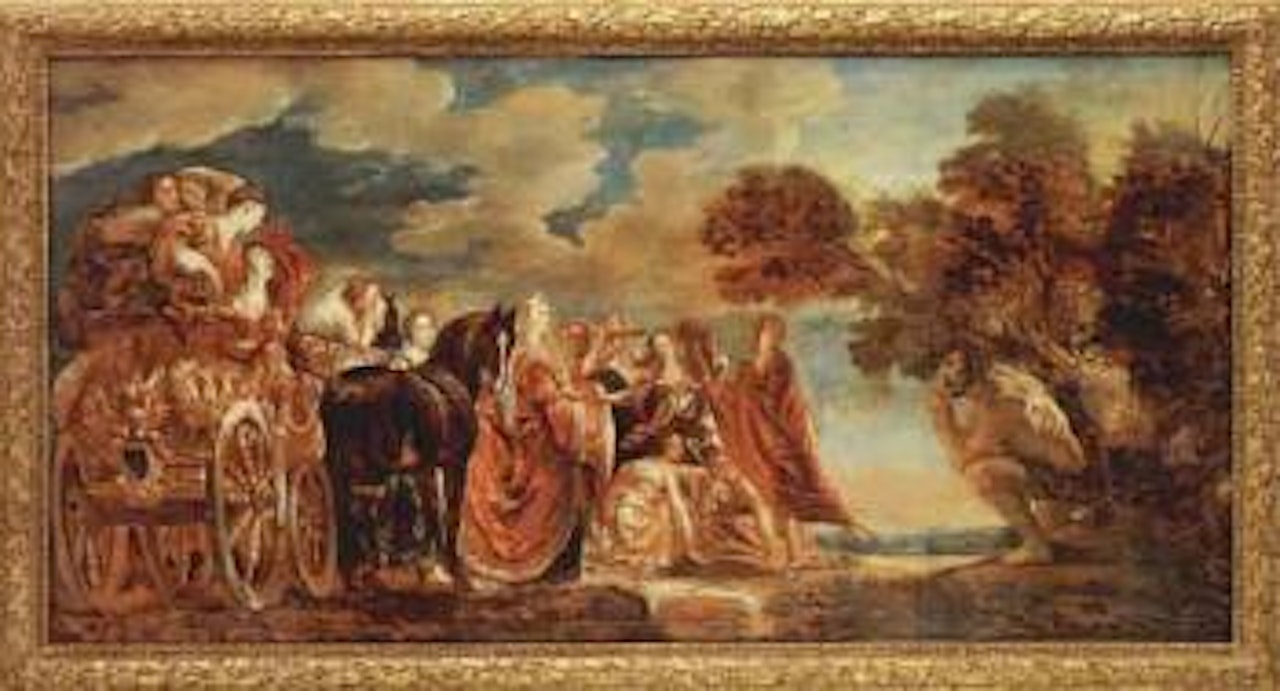 Odysseus and Nausicaa by Jacob Jordaens