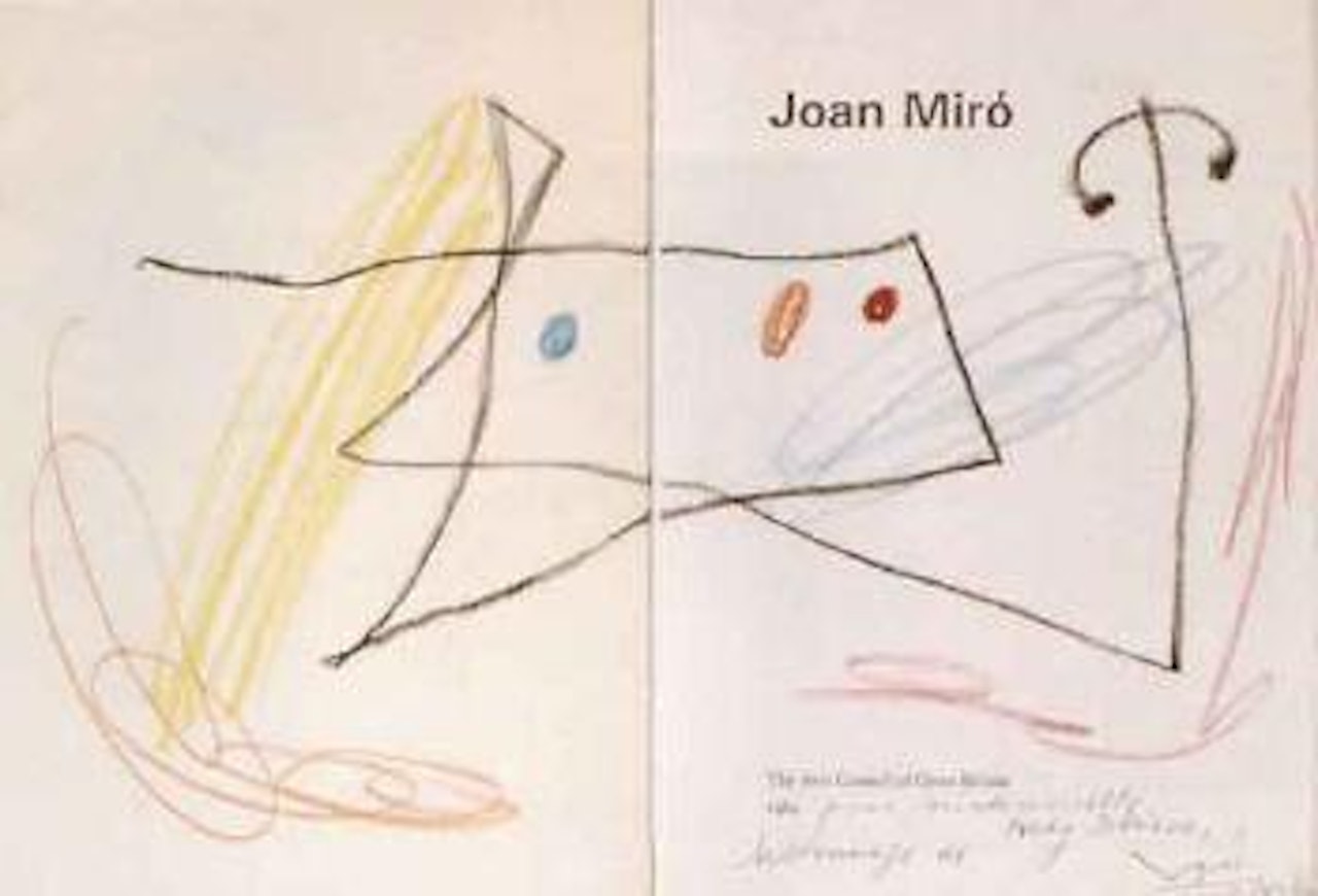Exhibition catalogue by Joan Miró