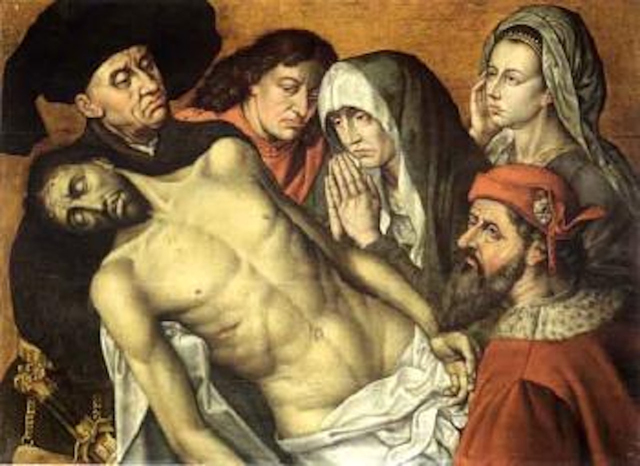 Deposition by Hugo van der Goes