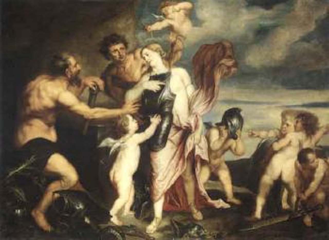 Venus relieving Mars of his arms by Anthony van Dyck