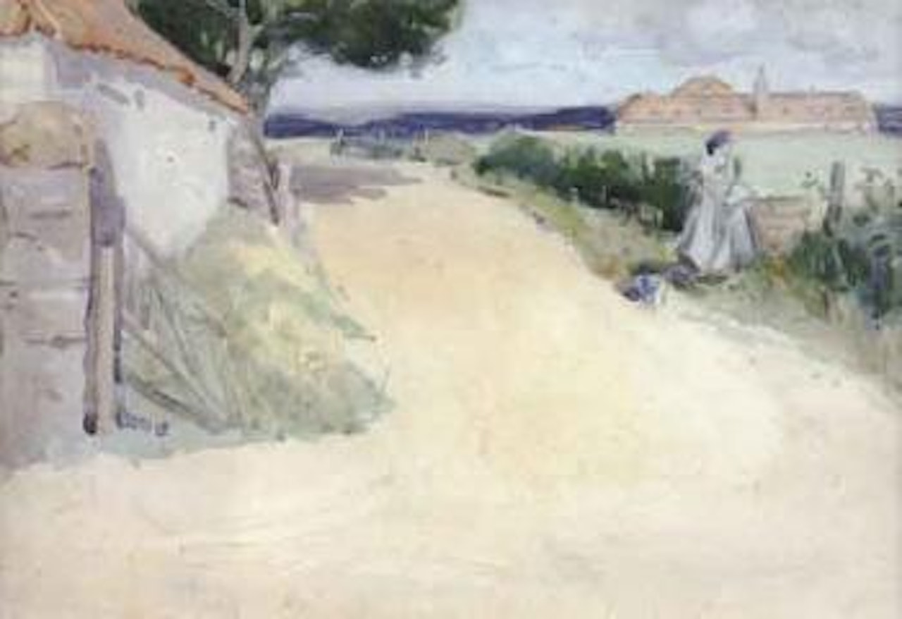 Turn of the road by William Russell Flint