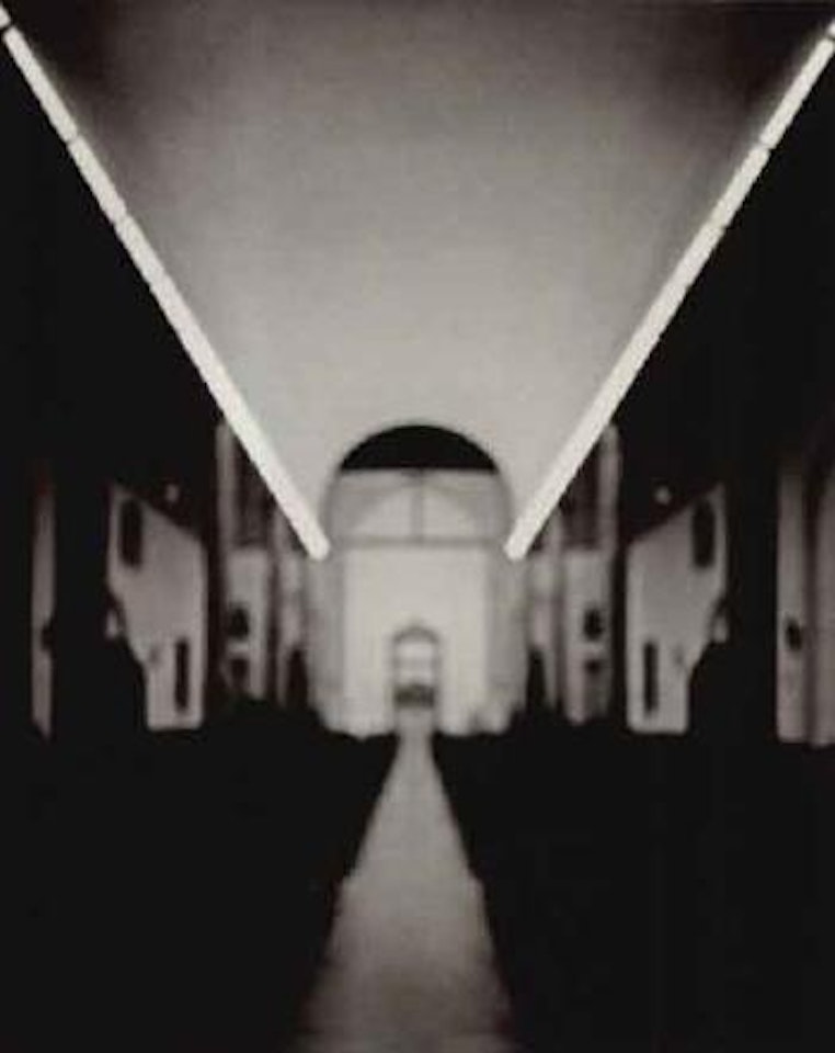 Chiesa Rossa-Muzio with Dan Flavin by Hiroshi Sugimoto