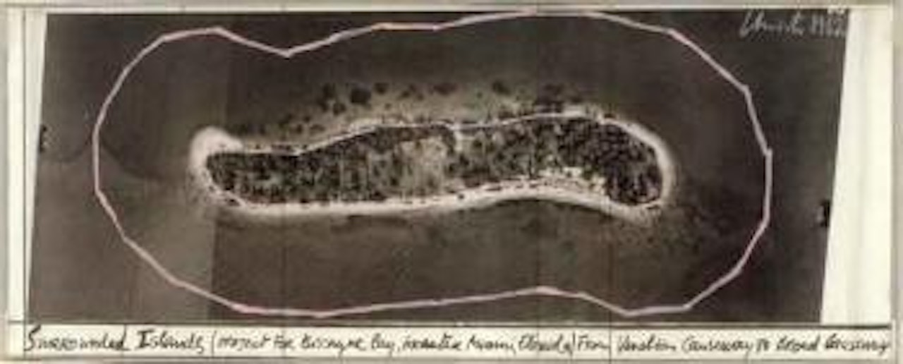 Surrounded island, project for Biscayne Bay by Christo