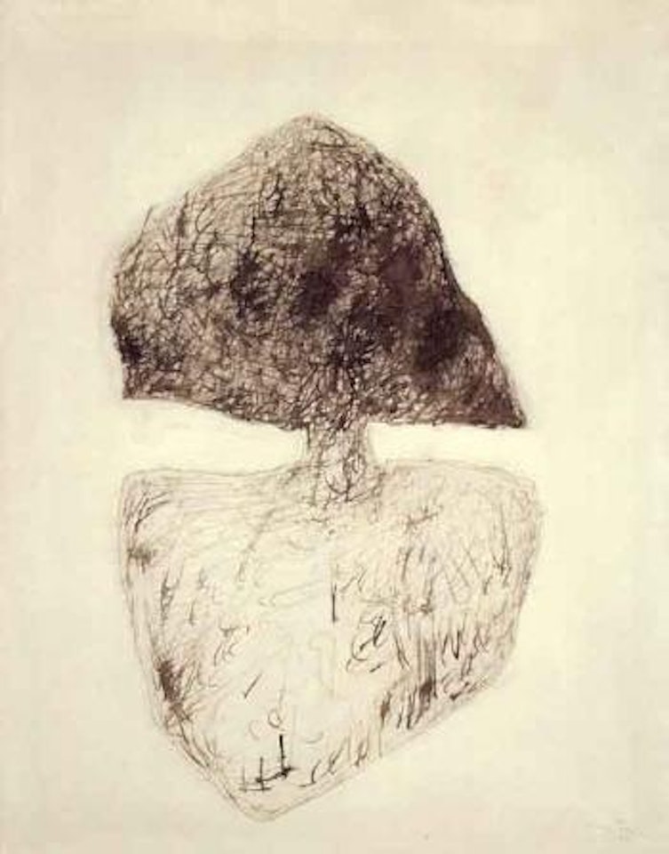 Concetto spaziale by Lucio Fontana