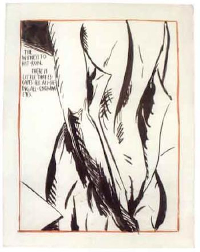 The witness to by Raymond Pettibon
