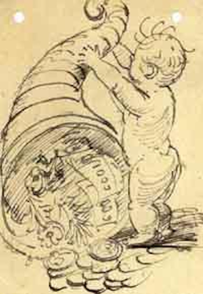 Postcard to Marianne Vogelsang by Otto Dix