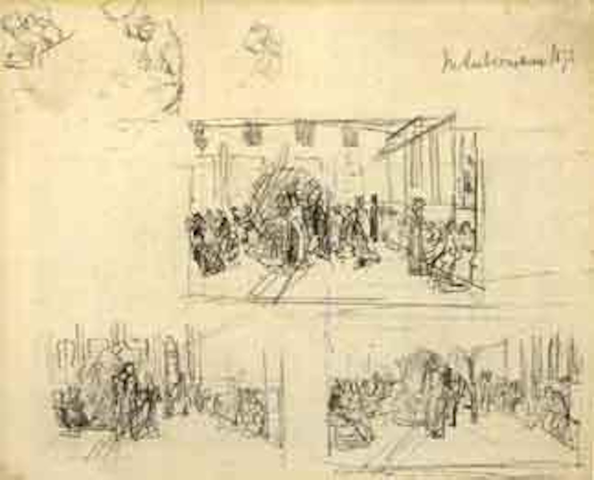Sketches by Max Liebermann