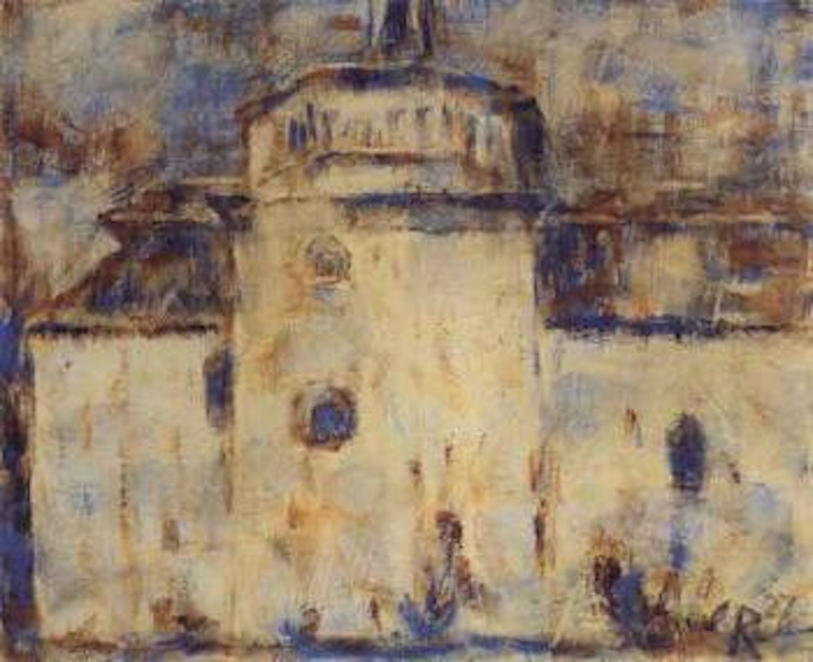 The church in Brissago by Christian Rohlfs