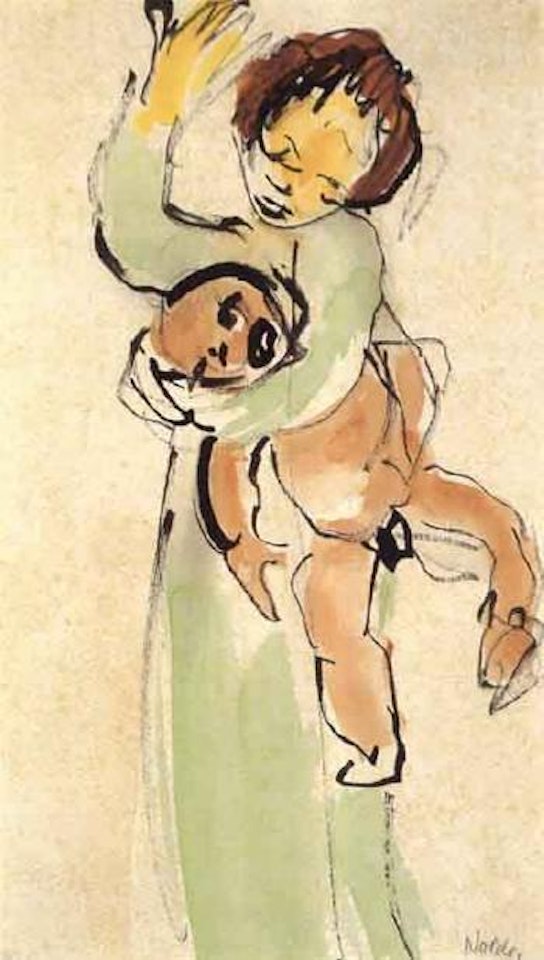 Enfant terrible by Emil Nolde