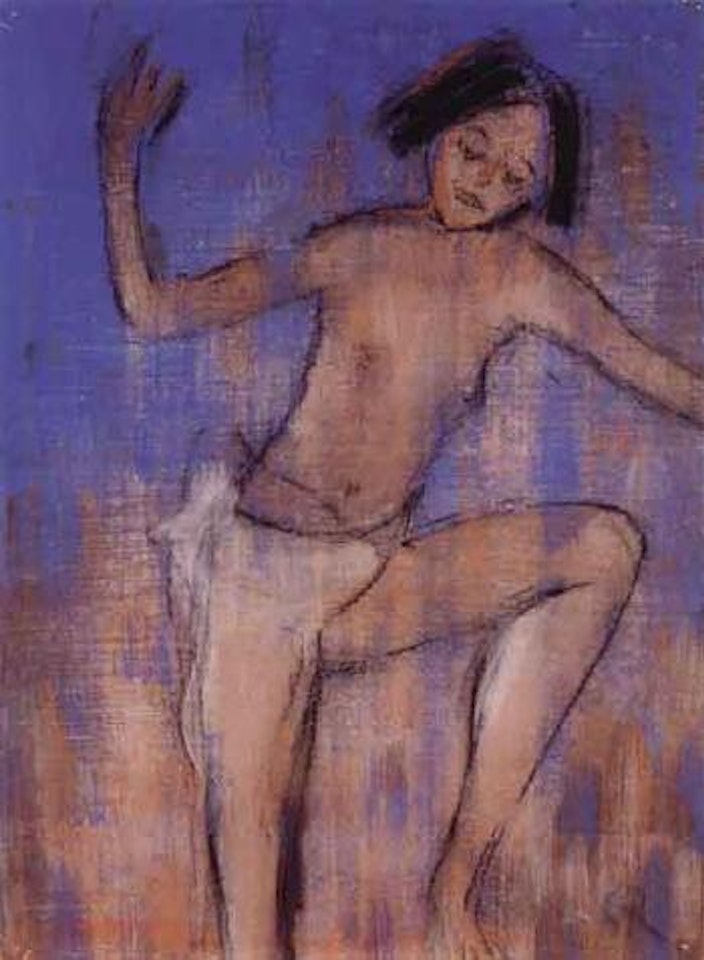 Female dancer by Christian Rohlfs