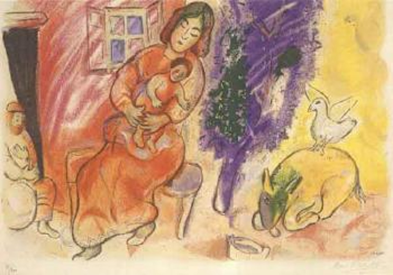Maternite by Marc Chagall