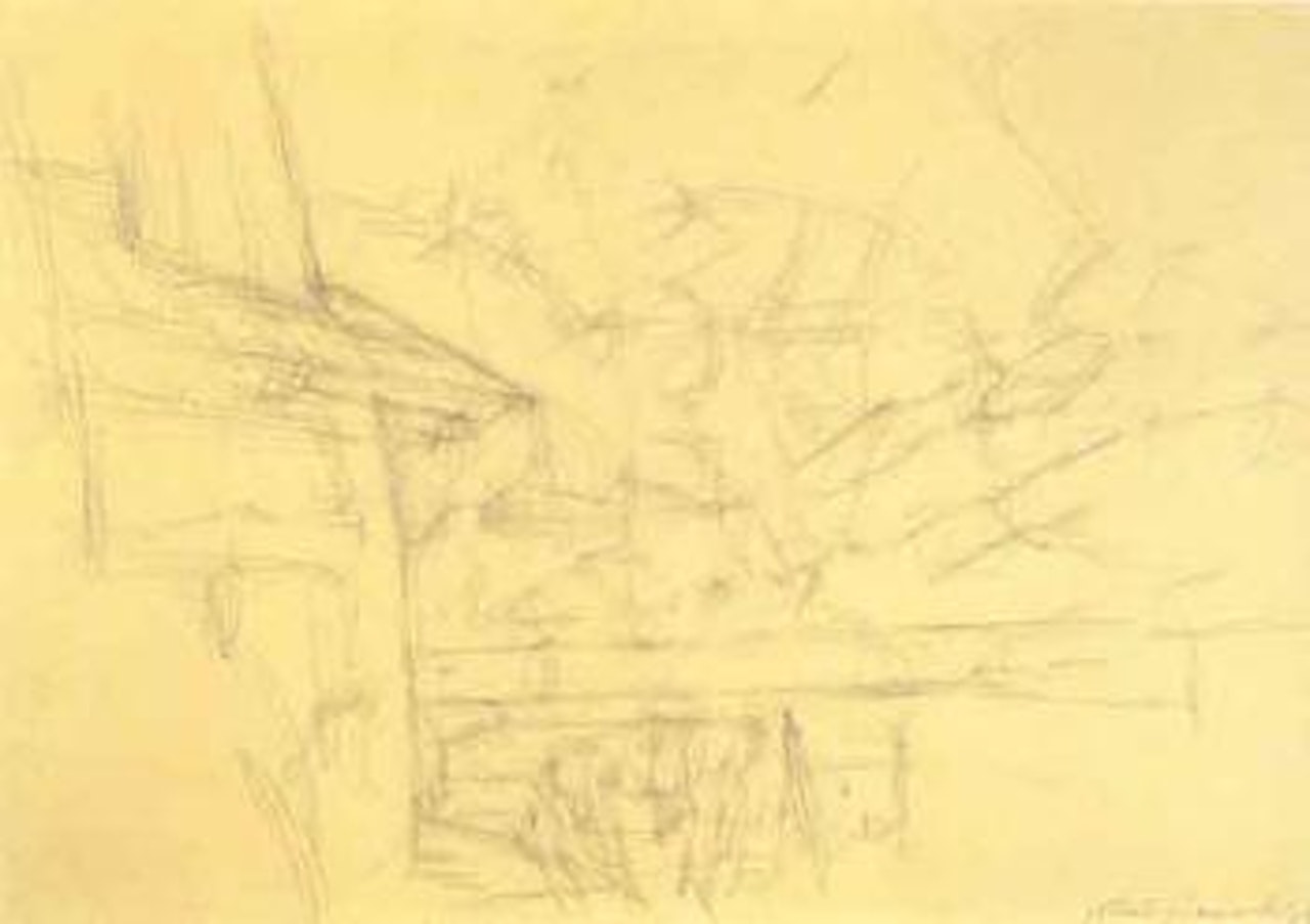 Paysage de Maloja by Alberto Giacometti