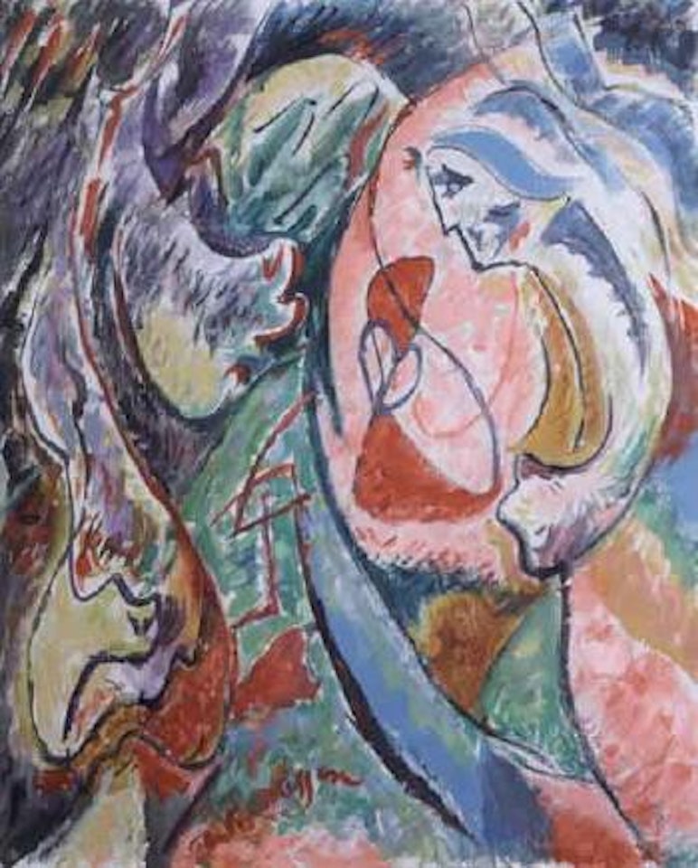 La dame de coeur by André Masson