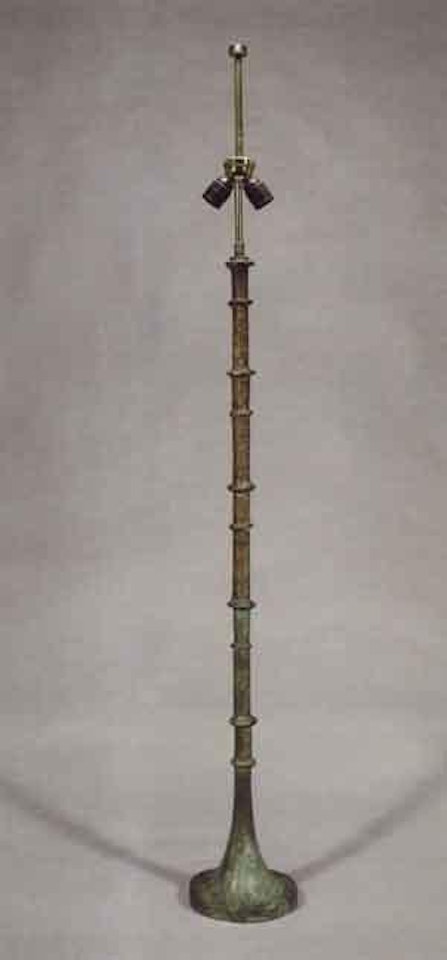Lampadaire aux anneaux by Diego Giacometti