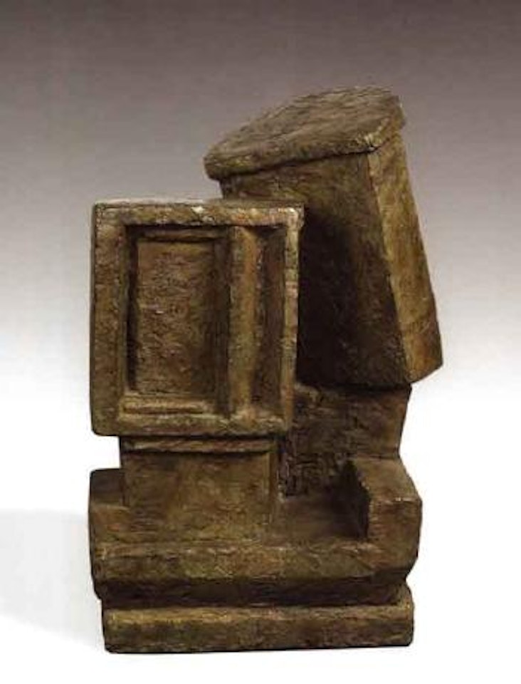 Composition cubiste by Alberto Giacometti