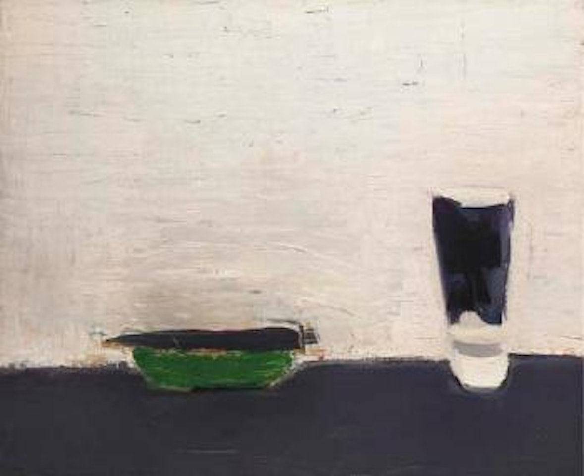 Nature morte au verre by Nicolas de Staël