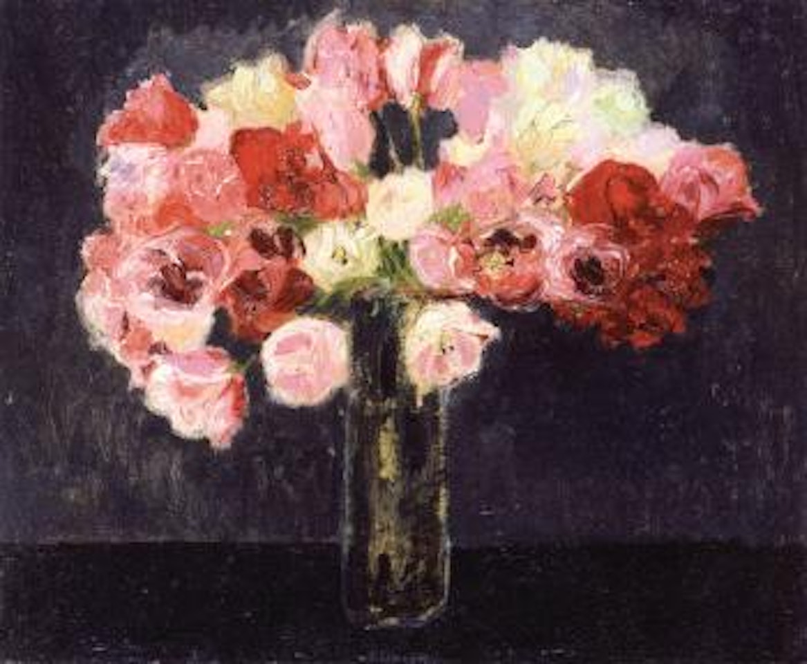 Bouquet de roses by Kees van Dongen