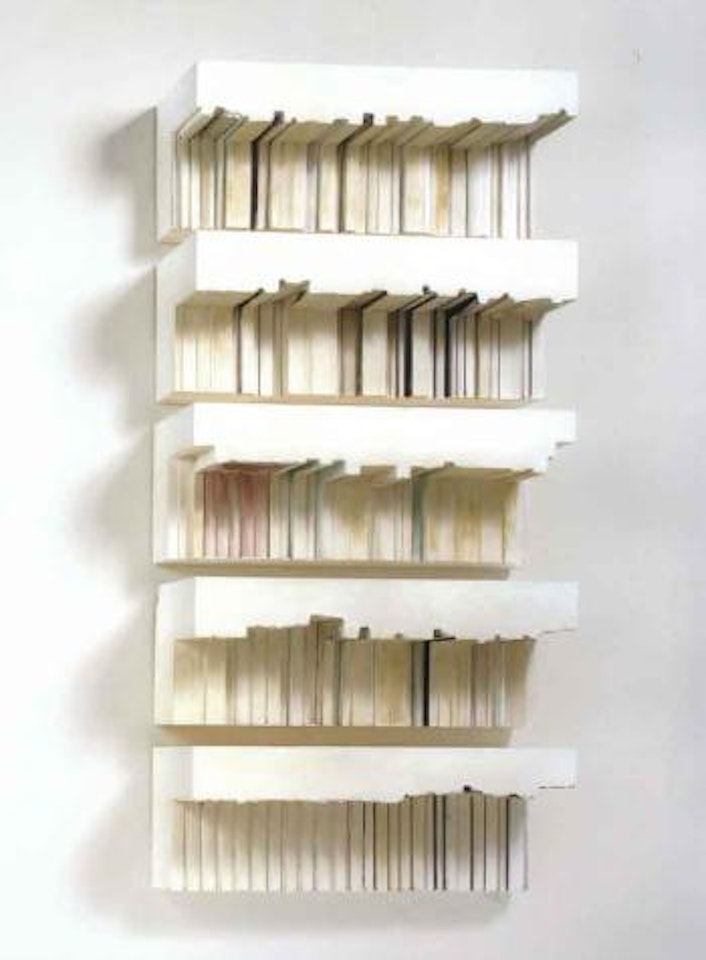 Bookshelves by Rachel Whiteread