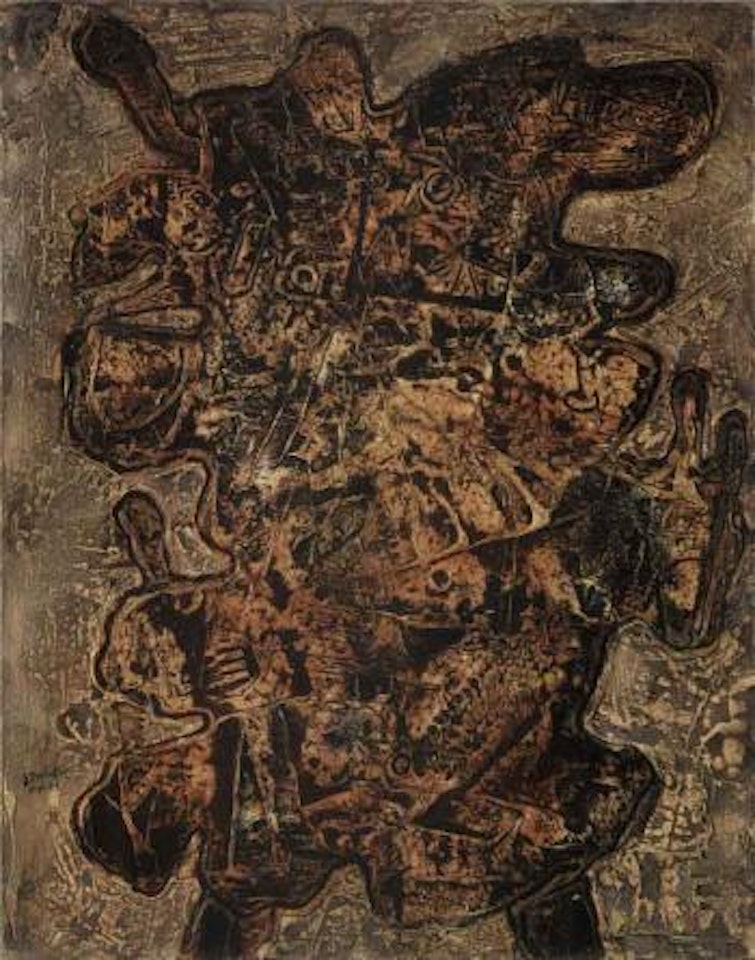 Chevalier vagabond by Jean Dubuffet