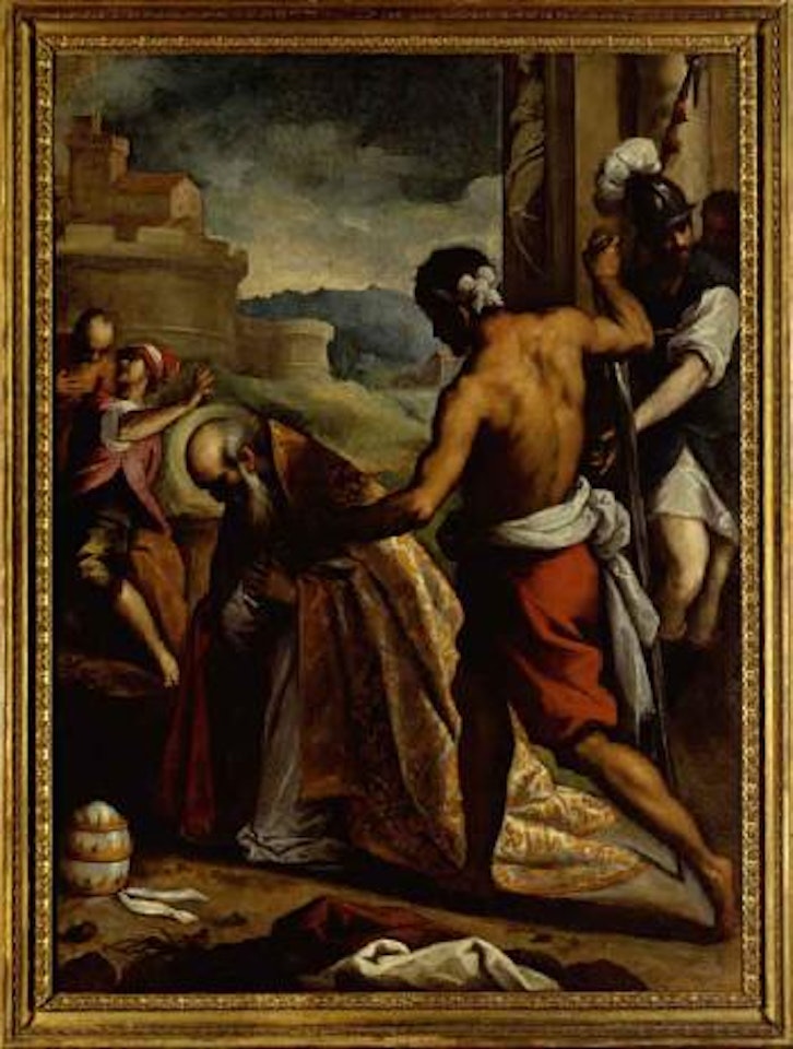 Martyrdom of Pope Sixtus by Jacopo Palma il Giovane