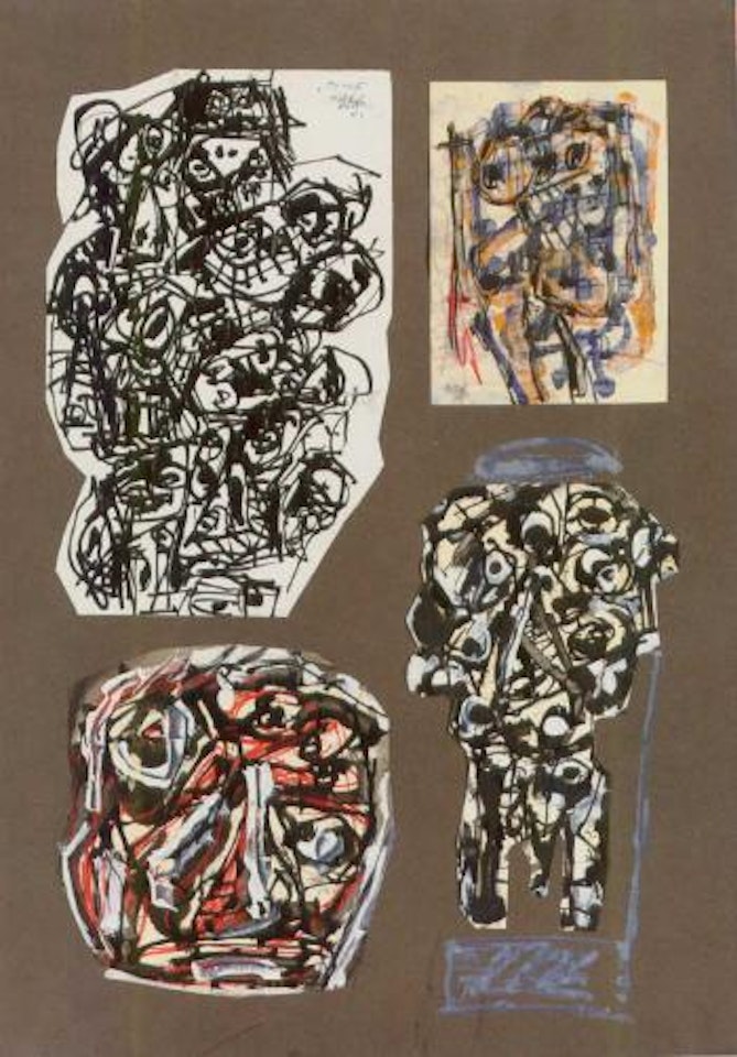 Montage by Antonio Saura