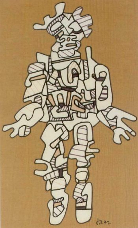 Personnage by Jean Dubuffet