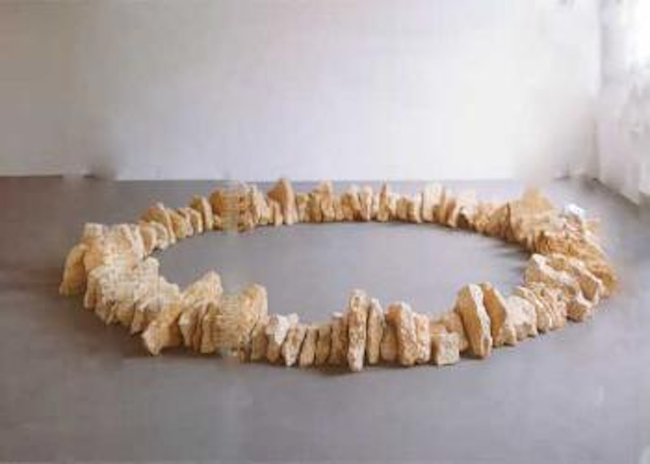 Bath stone circle by Richard Long