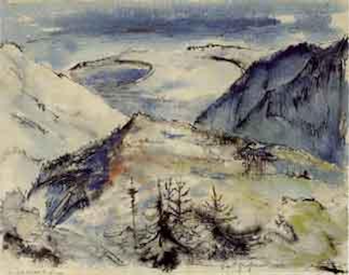 Mountains by Rudolf Schlichter