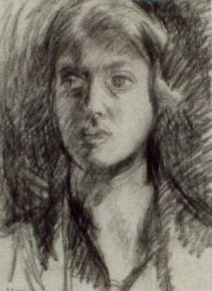 Purportedly a portrait of Vanessa Bell by Duncan Grant