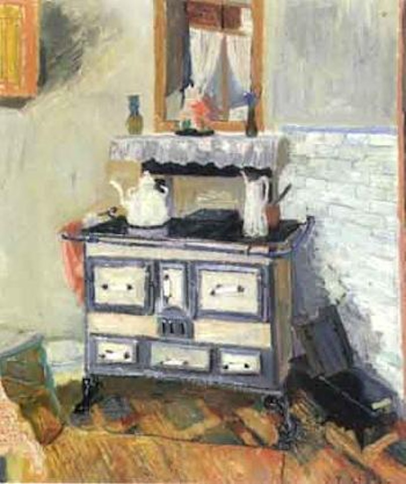 Interieur de cuisine by Louis van Lint