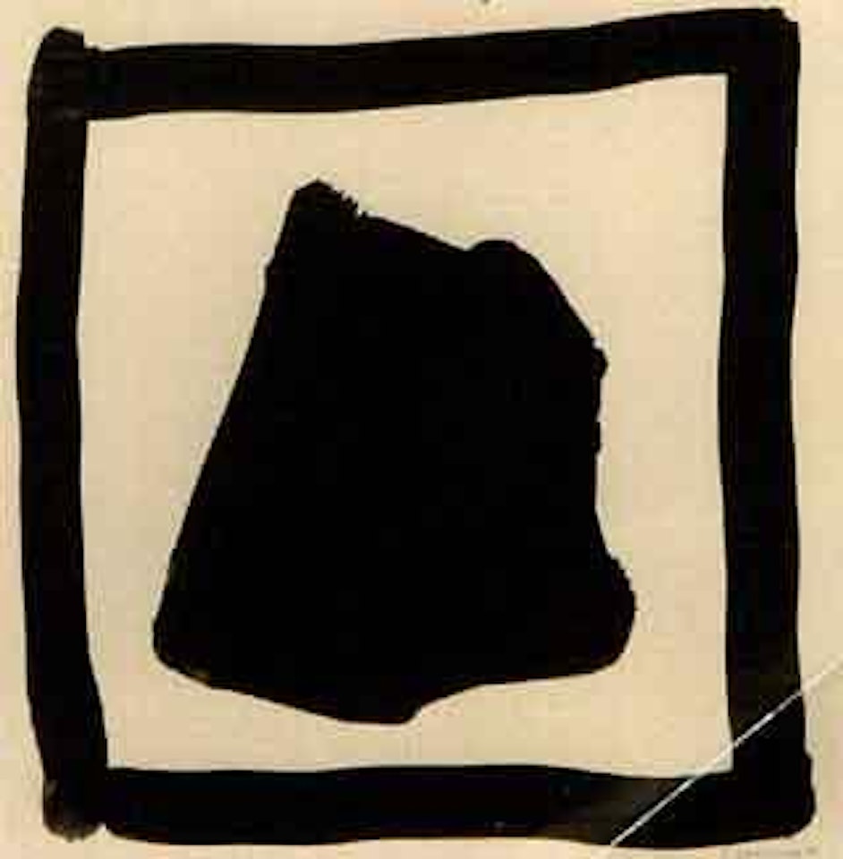 Untitled composition by Sol LeWitt