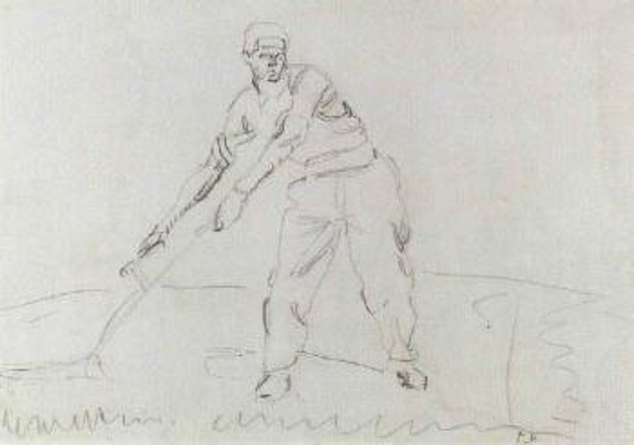 The sower by Ferdinand Hodler