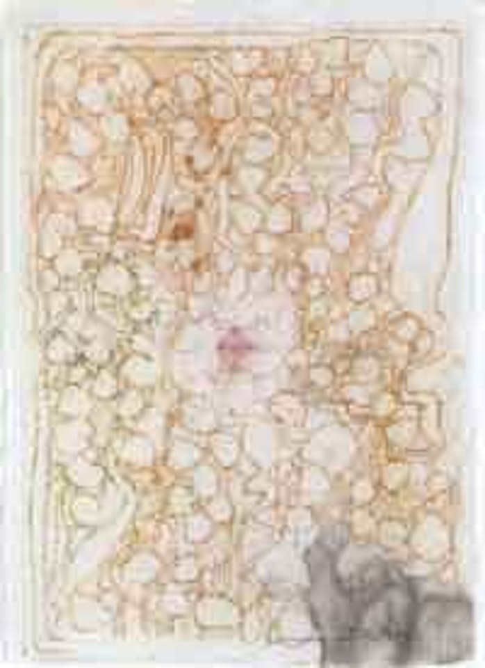 Untitled composition by Hermann Nitsch