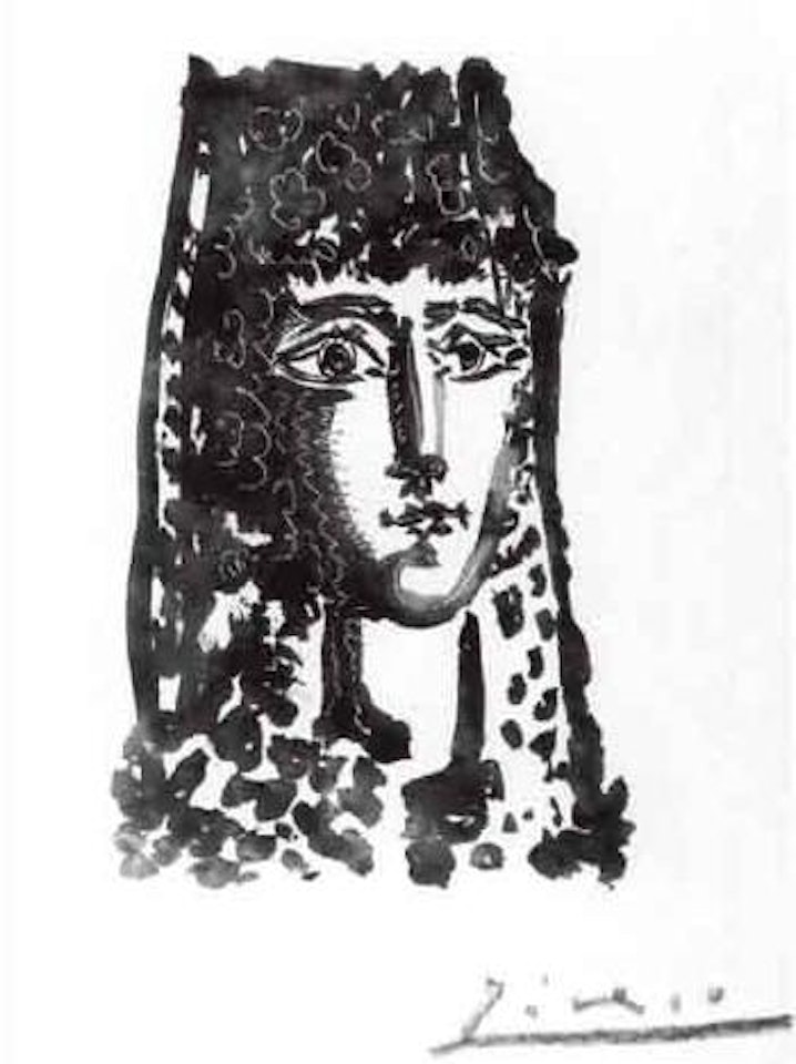 Femme a la mantille by Pablo Picasso