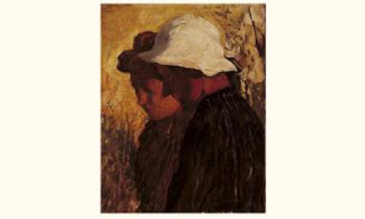 Couple en buste by Henri Jean Guillaume Martin
