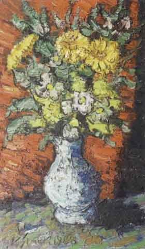Still life of flowers by Karl Stark