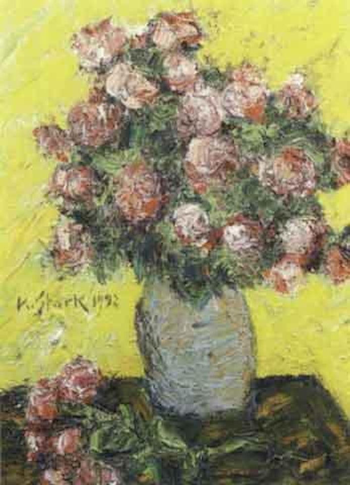 Still life of flowers by Karl Stark