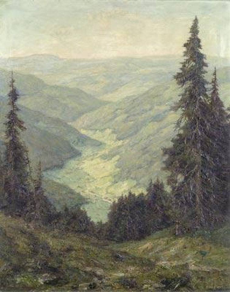 Wiesental, Black Forest by Otto Pippel