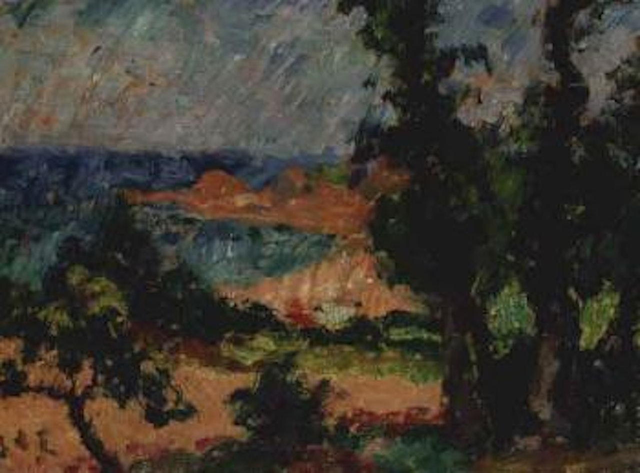 Paysage au bord de la mer by Georges d’Espagnat