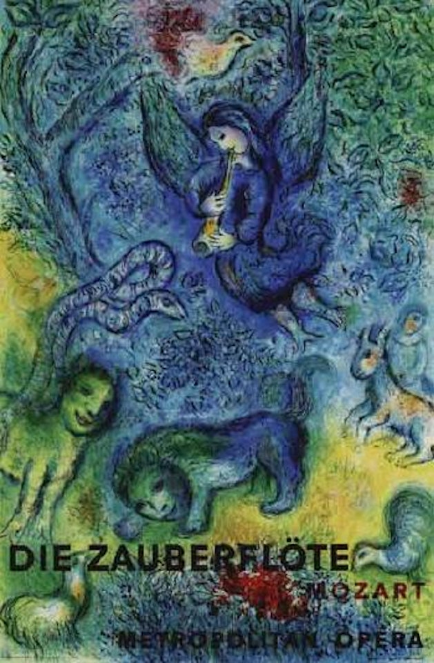 Magic Flute by Marc Chagall