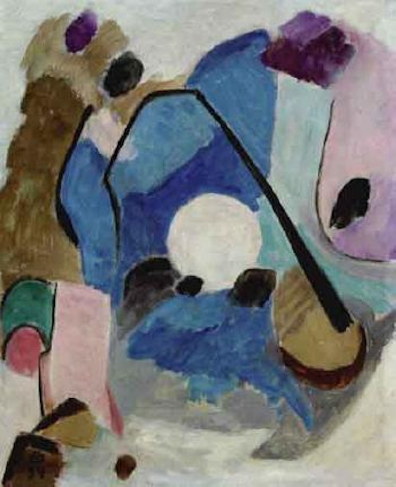 White middle by Gabriele Münter