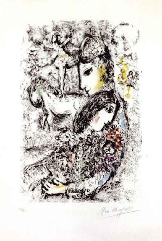 The magician by Marc Chagall