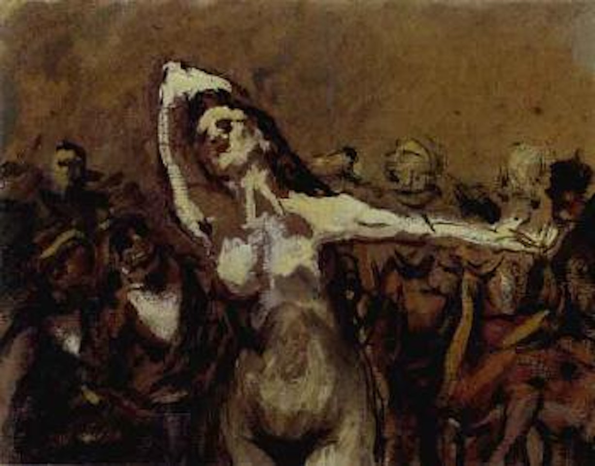 Dancer at La Daumier by Max Slevogt