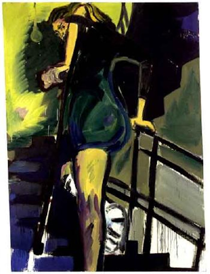 Spiral staircase by Rainer Fetting