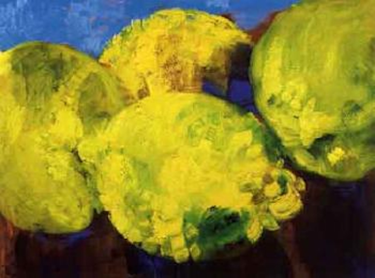 Lemons by Rainer Fetting