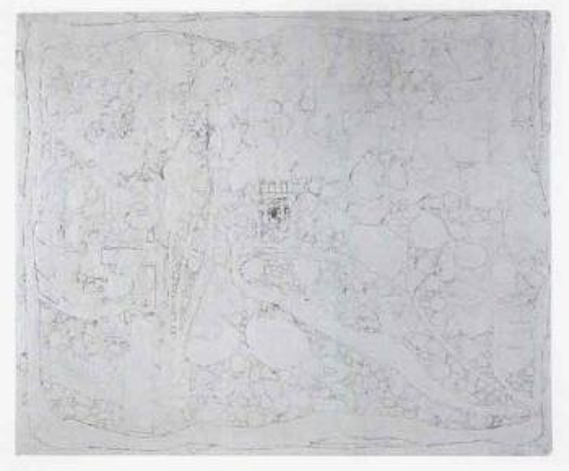 Plan for underground city by Hermann Nitsch