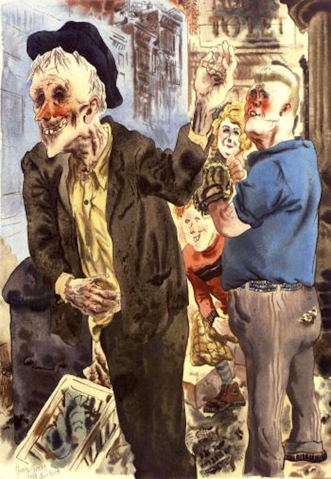 New York by George Grosz