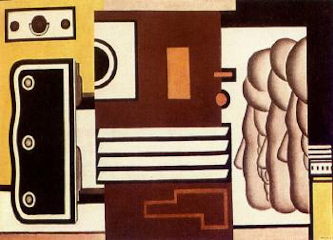 Trois profils by Fernand Leger