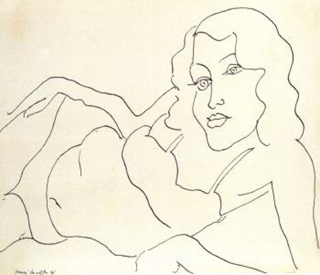 Femme couchee by Henri Matisse